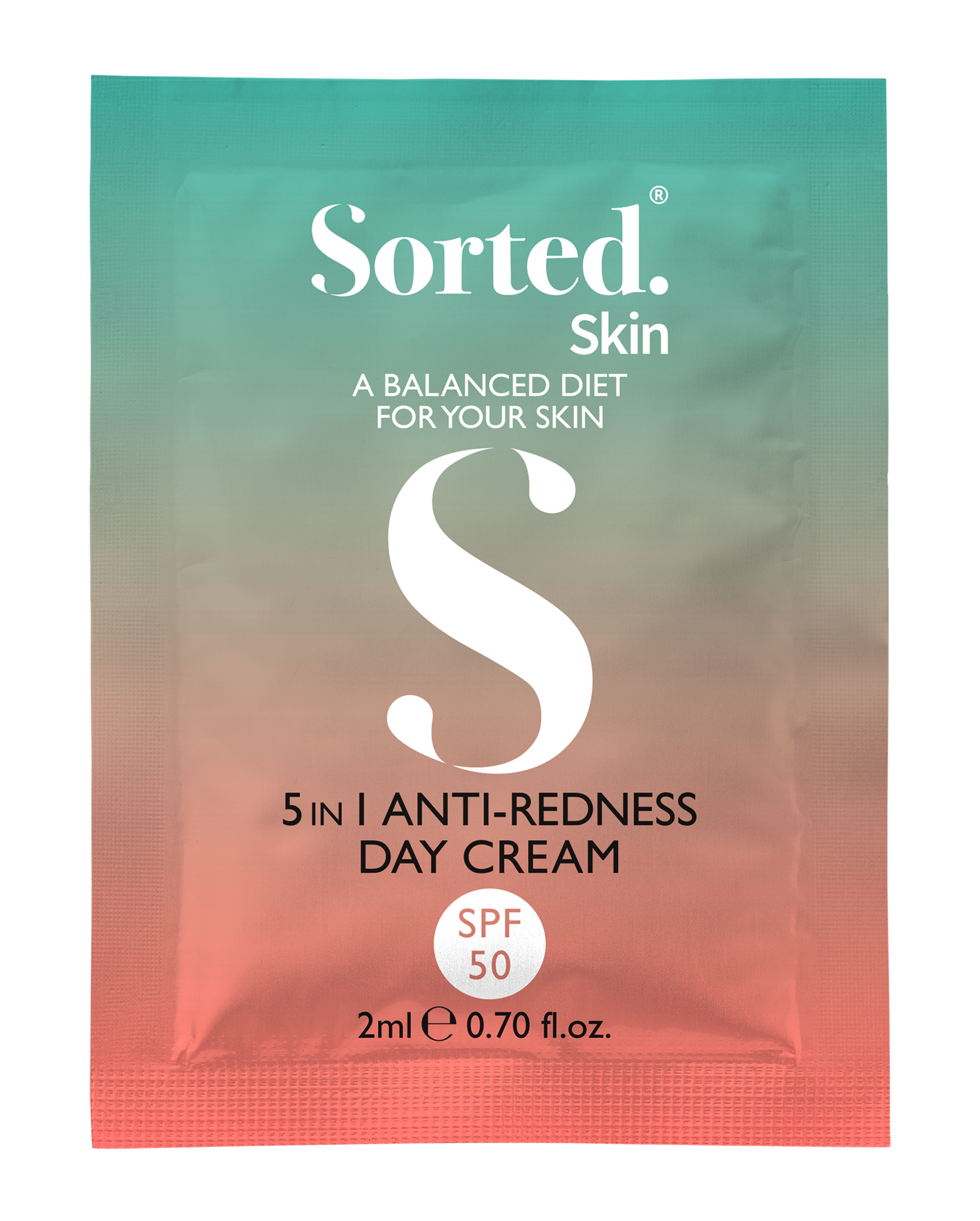 Trial-size Sachet 5 in 1 Anti-Redness Day Cream SPF50